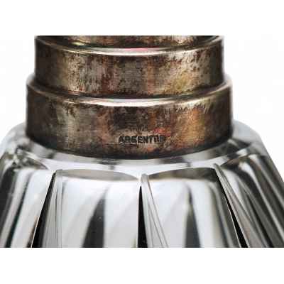 Графин и 4 рюмки Богемия Вторая четверть XX века