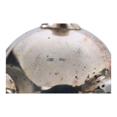 Набор солонок в оригинальном футляре серебро 800 пр. L.Robert-Keusters Бельгия нач. ХХ в. Европа. Антверпен первая половина ХХ века