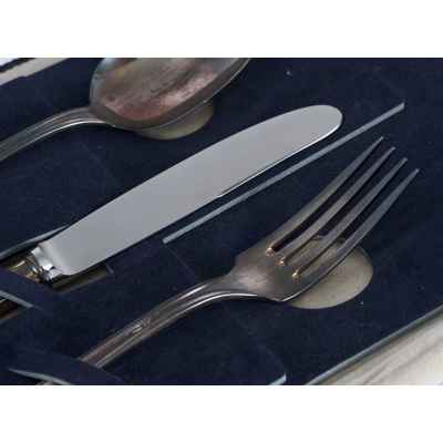 Набор столовых приборов серебро 800 пр. Zaramella Argenti Италия нач XXI в. Италия начало XXI века