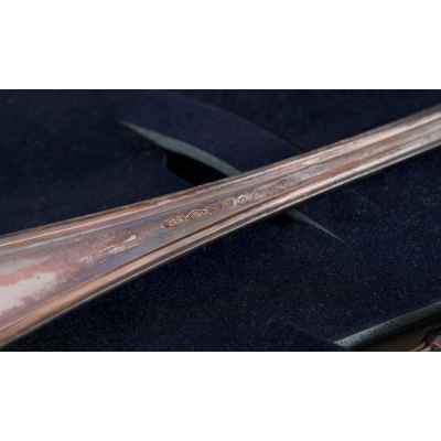 Набор столовых приборов серебро 800 пр. Zaramella Argenti Италия нач XXI в. Италия начало XXI века