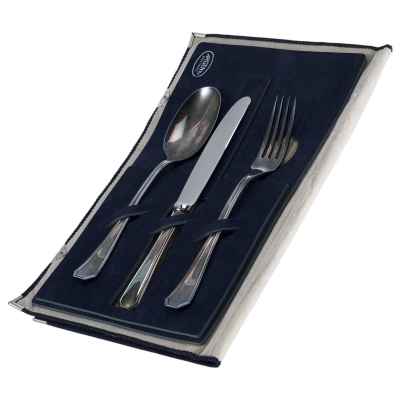 Набор столовых приборов серебро 800 пр. Zaramella Argenti Италия нач XXI в. Италия начало XXI века