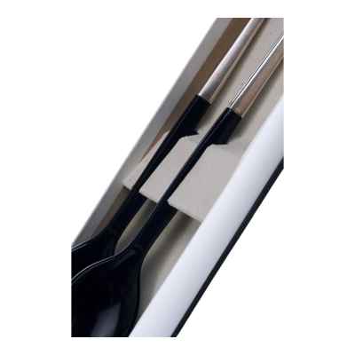 Салатные ложки баухаус серебро 800 пр, бакелит Bauer Германия 1920-1930-е гг. Германия 1920-1930-е гг