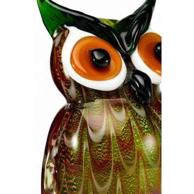 Скульптура «Сова» Мурано 1950-гг