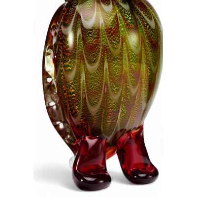 Скульптура «Сова» Мурано 1950-гг