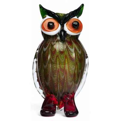 Скульптура «Сова» Мурано 1950-гг