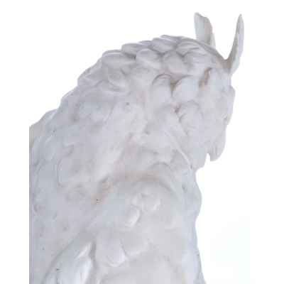 Скульптура Сова на книгах Шайбе-Альсбах (Scheiba-Alsbach) Тюрингия кон. XIX в. Н-33,5 см. Фарфоровая фабри Scheiba-Alsbach (Шайбе- Альсбах) Германия, Тюрингия конец XIX - начало XX вв