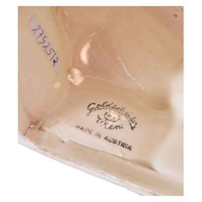 Скульптура Филин на книгах Goldscheider Австрия 1920-30 гг. Н-25,1 см. Вена, Австрия 1920-1930 гг