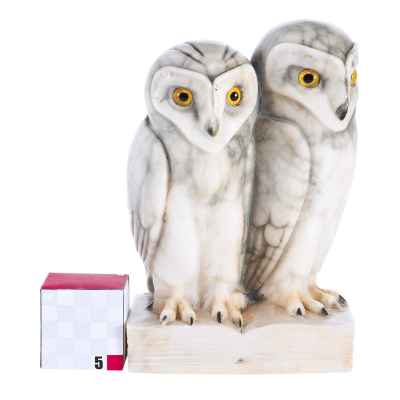 Скульптурная группа «Две совы» Европа Начало XX века