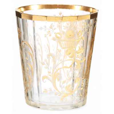 Бокал «Святой Симон» Богемия середина XVIII века