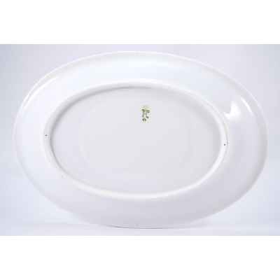 Тарелка из Дворцового сервиза времен Императора Николая II, 1986 год Санкт- Петербург 1896