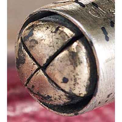 Ручка перьевая серебро 88 пр., нефрит, золочение К.Ф. Верфель, мастер Г. Вигстрем L-19,3 см. Петербург 2-я половина XIX века