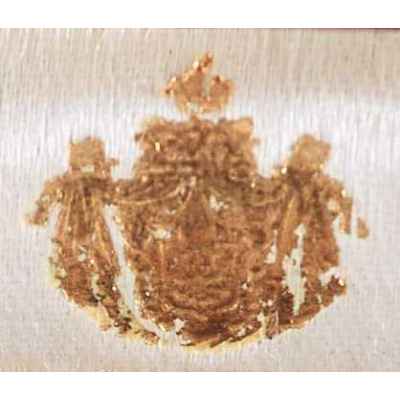 Ручка перьевая серебро 88 пр., нефрит, золочение К.Ф. Верфель, мастер Г. Вигстрем L-19,3 см. Петербург 2-я половина XIX века