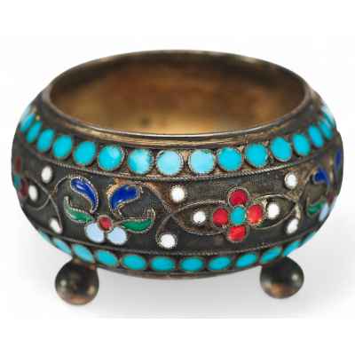 Солонка, автор Капринский М. М. Петербург 1880-1883 гг