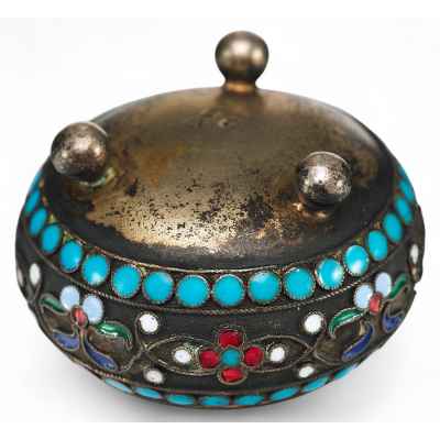 Солонка, автор Капринский М. М. Петербург 1880-1883 гг