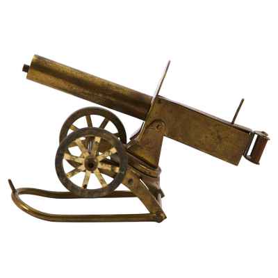 Латунная модель станкового пулемета сист. 