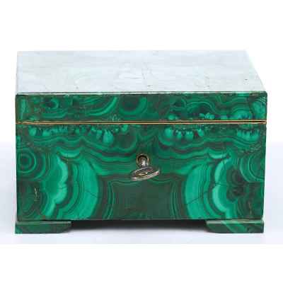 Малахитовая шкатулка Екатеринбург Середина XIX века