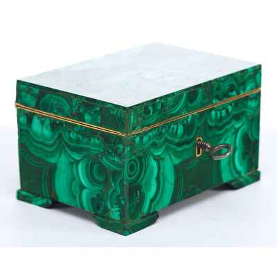 Малахитовая шкатулка Екатеринбург Середина XIX века