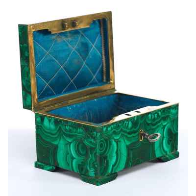 Малахитовая шкатулка Екатеринбург Середина XIX века