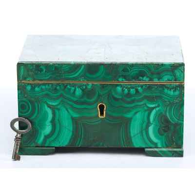 Малахитовая шкатулка Екатеринбург Середина XIX века