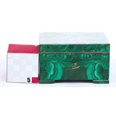 Малахитовая шкатулка Екатеринбург Середина XIX века