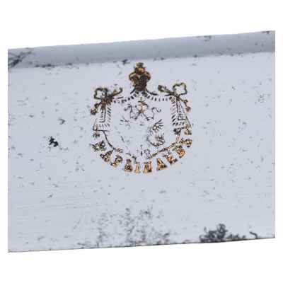 Столовый набор Эгоист Хлебников в родной коробке 84 пр. Варыпаев 1878-94 гг. Москва 1878-1894 гг