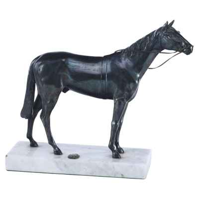 Скульптура «Конь»  герб Саксонии эпохи короля Альберта 1873 - 1902. Германия 1900-е гг