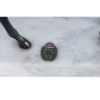 Скульптура «Конь»  герб Саксонии эпохи короля Альберта 1873 - 1902. Германия 1900-е гг