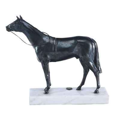 Скульптура «Конь»  герб Саксонии эпохи короля Альберта 1873 - 1902. Германия 1900-е гг