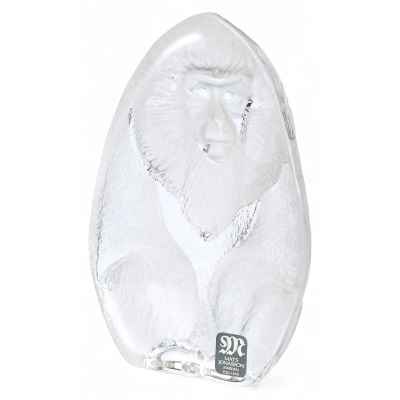 Пресс-папье «Обезьяна» Швеция. Фабрика Малерас конец XX века