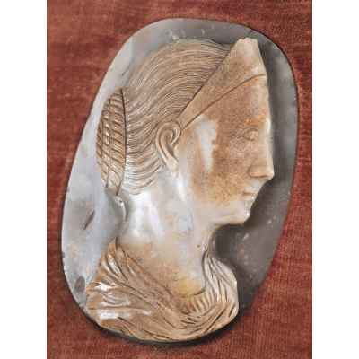Камея «Женский профиль»  Вторая половина XIX века
