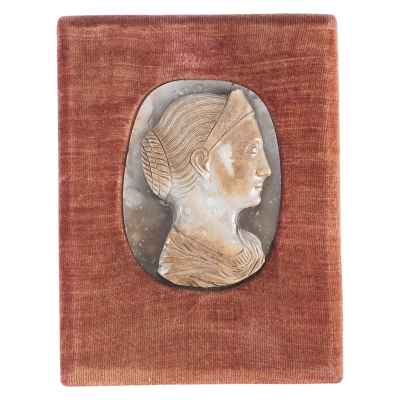 Камея «Женский профиль»  Вторая половина XIX века