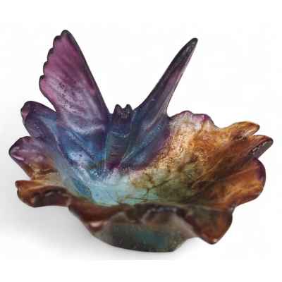 Чаша с бабочкой Фирма “Братья Дом. Нанси” Начало XX века