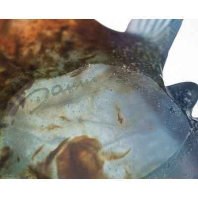 Чаша с бабочкой Фирма “Братья Дом. Нанси” Начало XX века