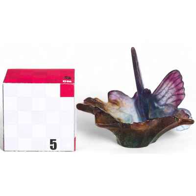 Чаша с бабочкой Фирма “Братья Дом. Нанси” Начало XX века