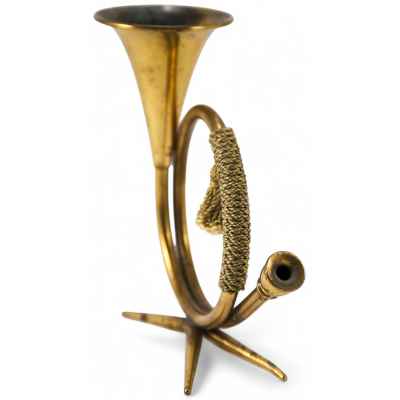 Подсвечник «Охотничий рожок» Вена Конец XIX века