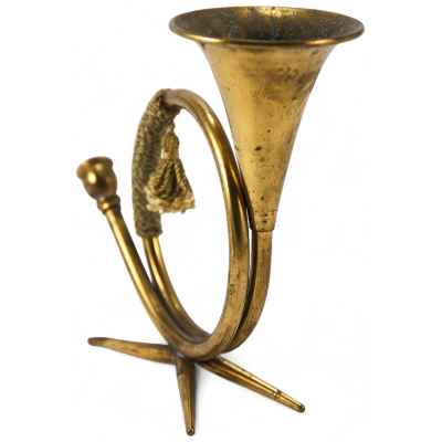 Подсвечник «Охотничий рожок» Вена Конец XIX века