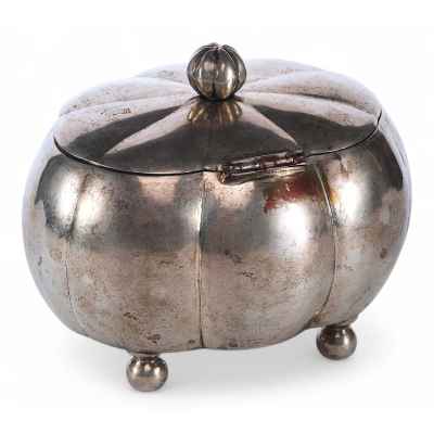 Сахарница серебро 800 пр. 265 гр. Польша 1954-58 гг. Краков, Полыша около 1920 г