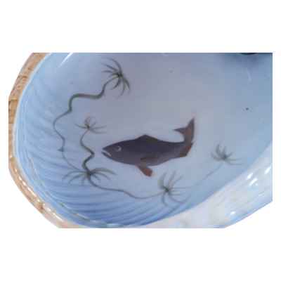 Ваза «Краб и рыба» Royal Copenhagen Factory,  Копенгаген, Дания 1964