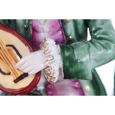 Скульптурная композиция «Кавалер с мандолиной и дама» Дрезден, Германия 20 века (до 1949 года)