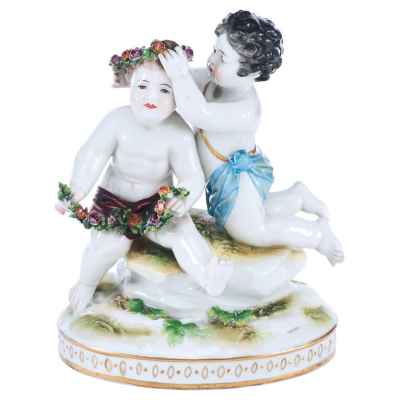 Скульптура «Два мальчика» Австрия Последняя треть XIX века