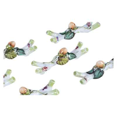 Подставки для столовых приборов порт-куто фарфор Германия кон. XIX - нач. ХХ в. L-10,4 см. Германия конец XIX— начало ХХ вв