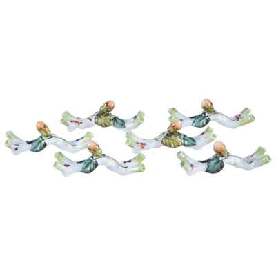 Подставки для столовых приборов порт-куто фарфор Германия кон. XIX - нач. ХХ в. L-10,4 см. Германия конец XIX— начало ХХ вв