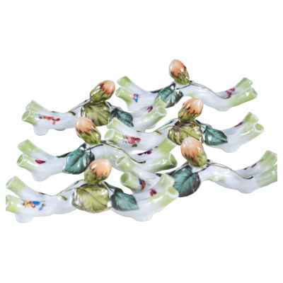 Подставки для столовых приборов порт-куто фарфор Германия кон. XIX - нач. ХХ в. L-10,4 см. Германия конец XIX— начало ХХ вв