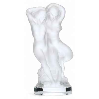 Скульптура «Пан и Диана» фабрика Lalique, Франция 1960-1970-гг