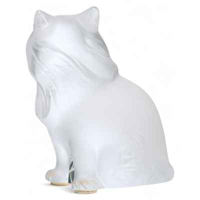 Скульптура Кот» фабрика Рене Лалика, Франция 1910-1920-гг