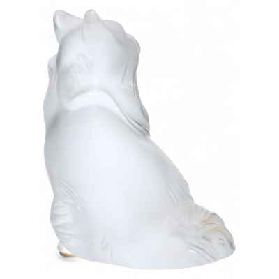 Скульптура Кот» фабрика Рене Лалика, Франция 1910-1920-гг