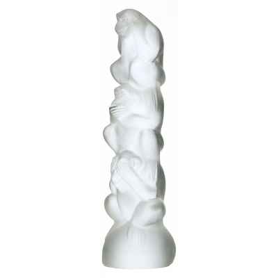 Скульптура «Три обезьянки» фабрика Lalique, Франция. (?) 1960-1970- гг