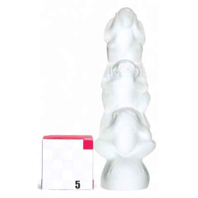 Скульптура «Три обезьянки» фабрика Lalique, Франция. (?) 1960-1970- гг