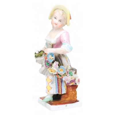 Скульптурная  фарфоровая композиция «Пастораль» Европа Начало XX века