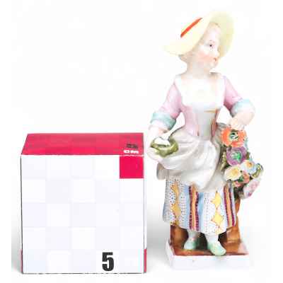 Скульптурная  фарфоровая композиция «Пастораль» Европа Начало XX века